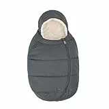 Maxi-Cosi Chancelière pour Cosy bébé, Chancelière bébé, Confort, Facile et sûr, Tissus doux et robustes, Lavable en machine, Compatible avec sièges-auto bébé Maxi-Cosi, Twillic Graphite