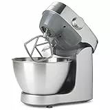 Kenwood KHC29.A0SI Robot pâtissier, 1000 W, 4,3 L, plastique, acier inoxydable, argenté