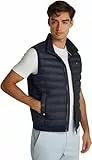 Tommy Hilfiger Veste sans Manches Homme Mix Media Matelassé, Bleu (Desert Sky), M