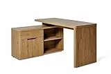 Jahnke Bureau d'angle CU-Libre 150 E Montana Chêne