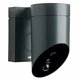 somfy 1875326 - Outdoor Camera 2 Grise, Caméras avec détection de Mouvement Intelligente, Sirène intégrée de 110 DB, Branchement Possible sur Un luminaire existant, Images Full HD 1080p