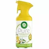 Airwick Désodorisant Maison Aérosol Pure aux 5 Huiles Essentielles Parfum Fleur de Citronnier Rafraichissant - 250ml