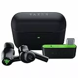 Razer Hammerhead HyperSpeed - Écouteurs Gaming sans Fil Multiplateforme pour Xbox (Sans Fil HyperSpeed, Réduction Active du Bruit, Bluetooth 5.2, Jusqu'à 30H de batterie)