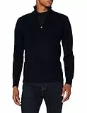 Schott NYC Homme Pllance2 Pull Sweater, Navy, M EU