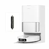 dreame L40 Ultra AE Robot Aspirateur et Serpillière Autonome, 19 000 Pa Aspiration Puissante, Nettoyage Sec-Humide, Dock Tout-en-1 Vidange Automatique, 2 Brosses Incluses