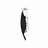 Alessi AAM32 B Parrot - Tire-bouchon sommelier en fonte d'aluminium et PC, noir