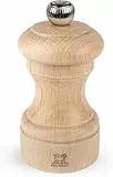 PEUGEOT - Moulin à Poivre Bistro 10 cm - Réglage Classique - En Bois Labellisé PEFC - Fabrication Française - Couleur : Naturel