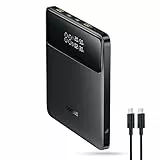 Baseus Batterie Externe Fine 20 000 mAh 100 W PD QC 4.0 Chargeur Rapide Blade H1 pour Ordinateurs Portables, MacBook, iPad, iPhone 16 15 Pro Max, Switch, Steam Deck, Samsung Galaxy, AirPods, 2024 Éd