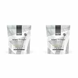 Marque Amazon - Amfit Nutrition Protéines en Poudre de Lactosérum (Whey), Vanille, 33 portions, 1 kg (Lot de 2)