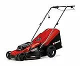 Einhell Tondeuse à gazon électrique GC-EM 1800/43 (1 800 W largeur de coupe 43 cm, hauteur de coupe réglable à 6 niveaux,bac collecteur 50L)