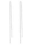 Elli Boucles d'Oreilles Femme Chaîne Optique Filigree en Argent Sterling 925