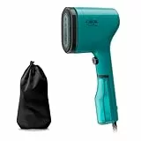 Calor Pure POP, Défroisseur vapeur de voyage, 1300 W, 20g/min, Prêt en 15s, Autonomie 4 minutes (70ml), Utilisation facile et pratique, Compact et léger, 710g, DT2024C0, Vert