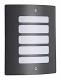Brilliant 47682/63 Todd Applique Extérieure E27 60 W, Silver