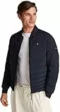Tommy Hilfiger Mix Quilt Bomber MW0MW37640 Autres Vestes, Blue (Desert Sky), S Homme