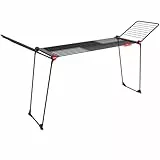Vileda Infinity Flex Ultimate, Étendoir Télescopique Extensible, Grand Séchoir à Linge, Structure Extra Stable, Moins de Marques Grâce aux Tubes XXL, Ailes Hautes, Séchoir Déjà Assemblé
