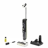 Kärcher Aspirateur-Laveur FCV 4, 4 Modes de Nettoyage, autonomie de la Batterie : env. 45 Min, Surface Couverte par Charge : env. 200 m²