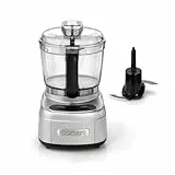 Cuisinart Mini Prep Pro : robot multifonction compact de 900 ml, idéal pour hacher, moudre, mélanger et mixer. Équipé d'une lame réversible en acier inoxydable et d'un moteur puissant. Pièces lavables