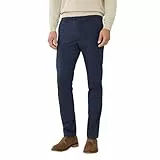 Hackett London Ultra LW Chino K Pantalon, Bleu (Navy Blazer), 38W / 28L Homme