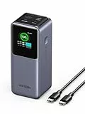 UGREEN Nexode 130W Batterie Externe 20000mAh Power Bank Portable USB C 100W 3 Ports Charge Rapide PD 3.0 Écran TFT Compatible avec iPhone 16 15 14 13 12 Plus Pro Max Galaxy S25 S24 S23 MacBook iPad