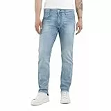 Replay Herren Jeans Anbass Slim-Fit mit Comfort Stretch, Bleu clair 010 (Blau), 32W / 36L