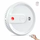 X-Sense Détecteur de Fumée avec 10 Ans de Durée de Vie de la Pile, Alarme d'Incendie Aimanté sans Perçage, Mode Veille sans Clignotement, Ultra-Fin, Bouton Test/Silence, XS0G-SN, Lot de 1