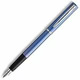 Waterman Allure stylo plume - Laque Bleue - Encre Bleue - coffret cadeau