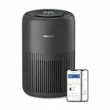 Purificateur d'air Philips série 900, HEPA NanoProtect + filtre à charbon actif, CADR 250m³/h pour 65m², silencieux, intelligent et économe en énergie (AC0951/13)
