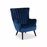 Menzzo 8861V1BLEU Chaise/Fauteuil, Bleu