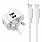 Lot de 2 câbles de Chargement pour iPhone - Certifié Apple MFi -