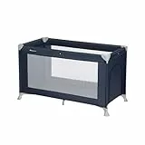 Bebeconfort Sweet Dreams, Lit Parapluie Bébé, 0-3 Ans (0-15 kg), Léger, Grand Matelas, Ouverture Latérale, Design Pliable, Sac de Transport Inclus, Navy Blue