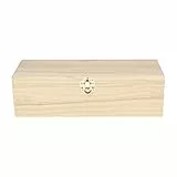 Artemio 14001011 Boîte à thé en Bois à 4 Compartiments à décorer, Multicolore, 27 x 8 x 10,5 cm