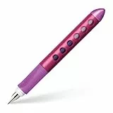 Faber-Castell 149846 Stylo-plume éducatif Scribolino pour les droitiers, largeur de plume A, pourpre