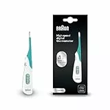 Braun High Speed Thermomètre numérique | Pour utilisation multi-sites | Voie orale, rectale ou axillaire | Convient aux bébés et aux nourrissons | Marque #1 auprès des médecins(1) | PRT1000