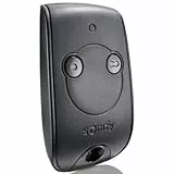 Somfy 1841026 - Télécommande Keytis RTS 2 canaux | pour contrôler 2 Moteurs RTS de portails et Portes de Garage