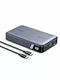 UGREEN Nexode 100W Batterie Externe 20000mAh Power Bank USB C Charge Rapide 3 Ports PD 3.0 Chargeur Portable Écran LED Compatible avec iPhone 16 15 14 13 Plus Pro Max Galaxy S25 S24 S23 MacBook iPad