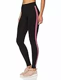 Golden Lady Play Legging de Sport, Multicolore (Nero/Fucsia Brillante K92A), 38 (Taille Fabricant: S/M) Femme