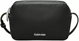 Calvin Klein Sac à Bandoulière Femme Ck Must Camera Bag Petit, Noir (Ck Black), Taille Unique