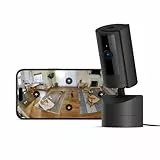 Caméra intérieure orientable Ring (Pan-Tilt Indoor Camera) | Caméra de surveillance des animaux, à prise, orientable à 360° et inclinable à 169° | Essai Ring Protect gratuit 30 jours