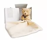 Doudou et Compagnie - Doudou Ours Mouchoir - Boîte en Forme de Fleur - Marron - 10 Cm - Idée Cadeau de Naissance Fille et Garçon - Garantie Doudou Perdu - 302