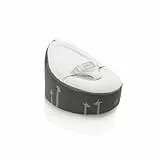 doomoo Nid - Transat Bébé Evolutif en Pouf Enfant - Dès la Naissance - Ultra Confortable, Giraf Grey