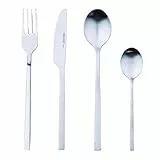 BERGNER Q3477 Lot de 24 couverts en acier inoxydable Collection PAU Matt