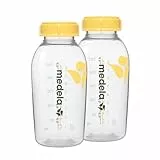 Medela Biberons de conservation pour lait maternel Medela - Sans BPA - Lot de 2 × 250 ml