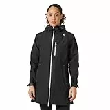 Helly Hansen Veste Femme Long Belfast – Manteau de Pluie Imperméable avec Capuche Réglable et Poches Zippées