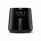 Airfryer Philips Série 5000 XL, 6.2L (1.2Kg), Airfryer 14 en 1, Connecté en Wifi, 90 % de graisse en moins grâce à la technologie Rapid Air, Digitale, Application de recette (HD9280/90)