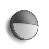 Philips Mygarden, Applique murale extérieure LED CAPRICORN, 1x6W, éclairage blanc chaud 2700K - Anthracite