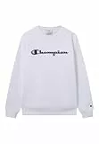 Champion Legacy Man-Big Logo Sweatshirt Maillot de survêtement, Blanc (WW001), M Homme