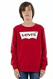 Levi'S Kids -Batwing Crewneck Sweatshirt Garçon Levis Red/ White 16 Ans