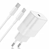 Chargeur Rapide iPhone【Apple Certifié】 20W USB C Adaptateur Secteur et 2M Lightning Apple Original Cable pour iPhone 14/14 Plus/14 Pro/14 Pro Max/13/12/11/SE/X/XS/XR