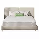 Novilla Surmatelas 140 X 190 CM, Surmatelas en Mousse à Mémoire de Forme Gel, Épaisseur 7,5 CM, avec Design Antidérapant et Certification de Sécurité, sans Odeur, Housse Lavable