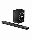 ULTIMEA Barre de Son TV 3.1.2 ch avec Dolby Atmos, Barres de Son pour TV et Home Cinema avec Caisson de Basses 6,5 Pouces, Barre de Son Bluetooth 5.4, HDMI eARC, Skywave F30 Boom